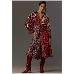 FARM Rio Miranda Mix Multicolor Midi Dress Size Small